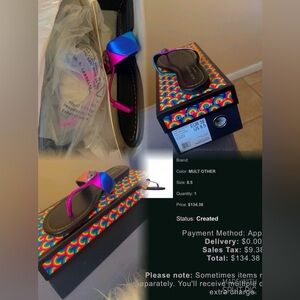 Multi colored 8.5 Kurt Geiger